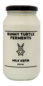 Bunny Turtle Ferments MIlk Kefir